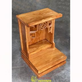 Bàn thờ Thần Tài gỗ Hương đá TTH-04