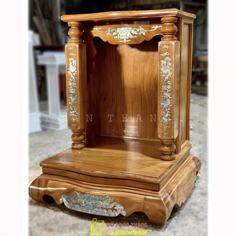 Bàn thờ Thần Tài gỗ Hương đá TTH-05 1 Bàn thờ Thần Tài gỗ Hương đá TTH-05
