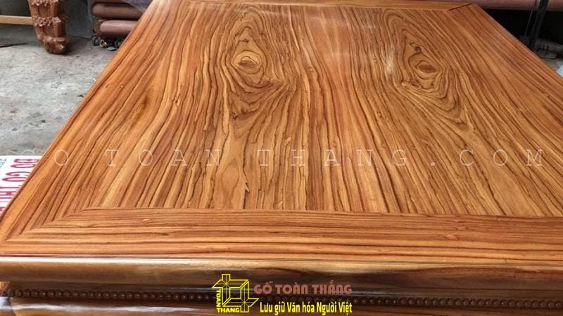 Gỗ gõ đỏ - loại cây gỗ chất lượng và vô cùng kinh tế 12 Gỗ gõ đỏ Lào có đường vân đẹp mắt