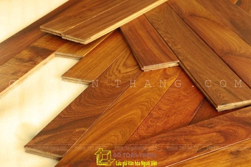 Gỗ gõ đỏ - loại cây gỗ chất lượng và vô cùng kinh tế 15 Sàn gỗ làm từ gỗ đỏ Lào bền chắc, thời gian sử dụng lâu dài