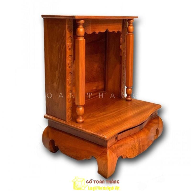 Bàn thờ Thần Tài gỗ Căm Xe BTT-16 1 Bàn thờ Thần Tài gỗ Căm Xe BTT-16