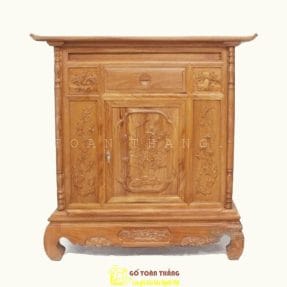 Tủ thờ mẫu Bắc gỗ Gõ đỏ TTH-18