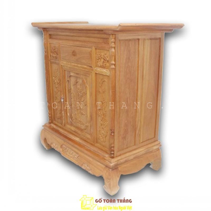 Tủ thờ mẫu Bắc gỗ Gõ đỏ TTH-18 2 Tủ thờ mẫu Bắc gỗ Gõ đỏ TTH-18 - Ảnh 2
