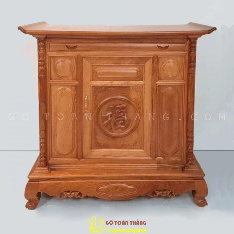 Tủ thờ mẫu Bắc gỗ Gõ đỏ TTH-22 1 Tủ thờ mẫu Bắc gỗ Gõ đỏ TTH-22
