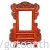 Khung hình thờ gỗ Hương Tứ Linh KHT-08