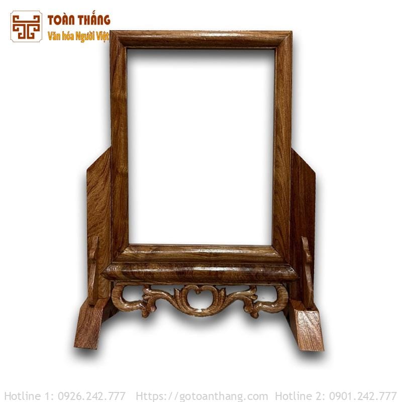 Khung hình thờ gỗ Hương KHT-10 1 Khung hình thờ gỗ Hương KHT-10