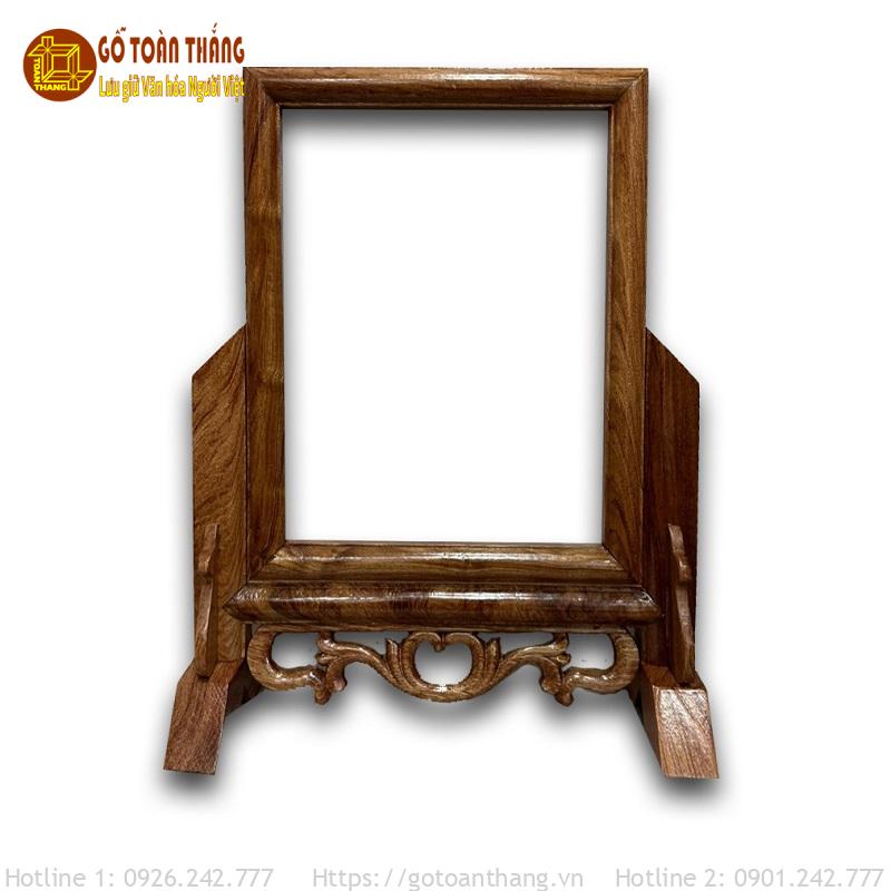 Khung hình thờ gỗ Hương KHT-10 1 Khung hình thờ gỗ Hương KHT-10