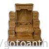 Bộ bàn thờ Thần Tài gỗ Gõ đỏ TTG-12