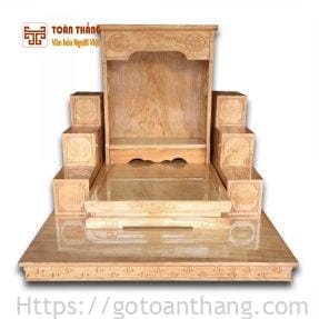 Bộ bàn thờ Thần Tài gỗ Xoan đào TTX-12