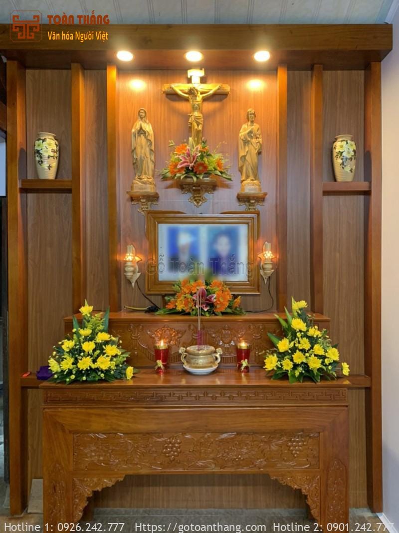 Bàn thờ Công Giáo BTC-31 1 Bàn thờ Công Giáo BTC-31