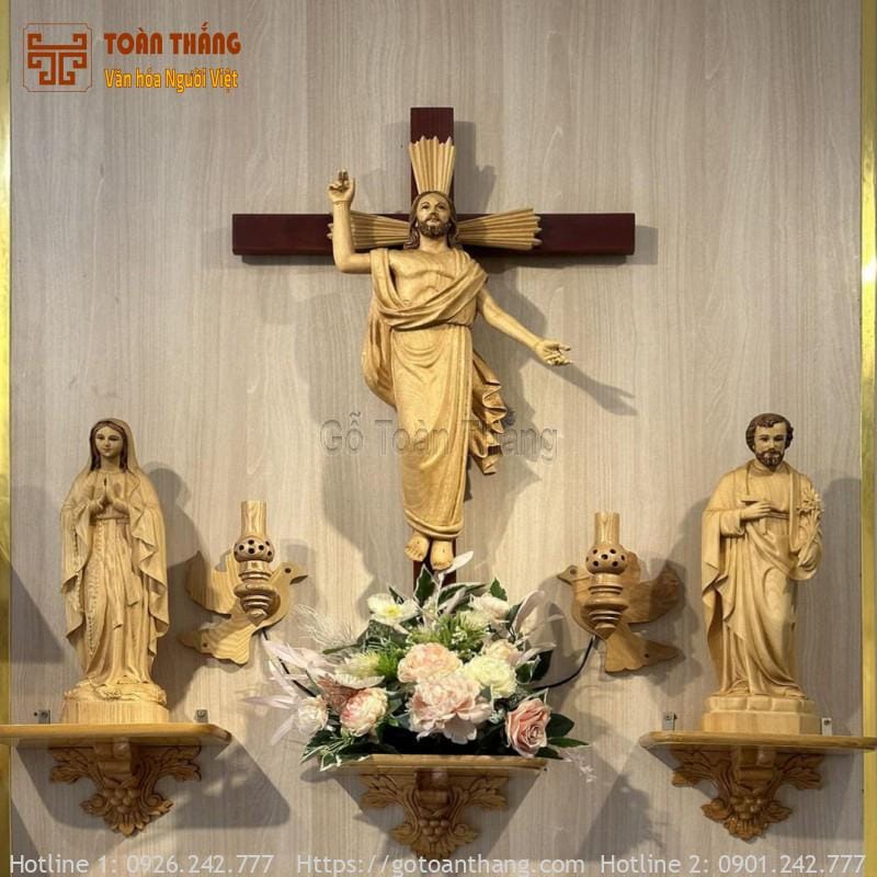 Bàn thờ Công Giáo BTC-22 1 Bàn thờ Công Giáo BTC-22