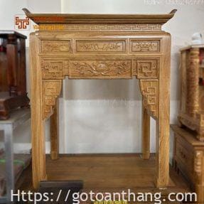 Án gian thờ gỗ Gõ Đỏ AGT-G01
