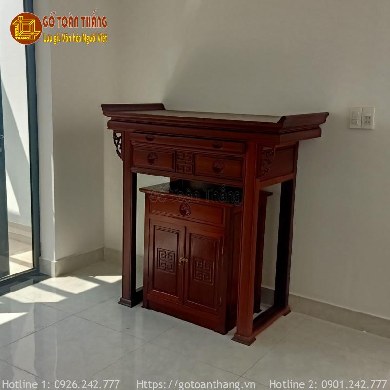 Bàn thờ Minh Đế gỗ Hương BGT-H01 5 Bàn thờ Minh Đế gỗ Hương BGT-H01 - Ảnh 5