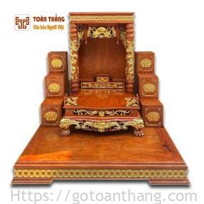 Bộ bàn thờ Thần Tài gỗ Hương TTH-06