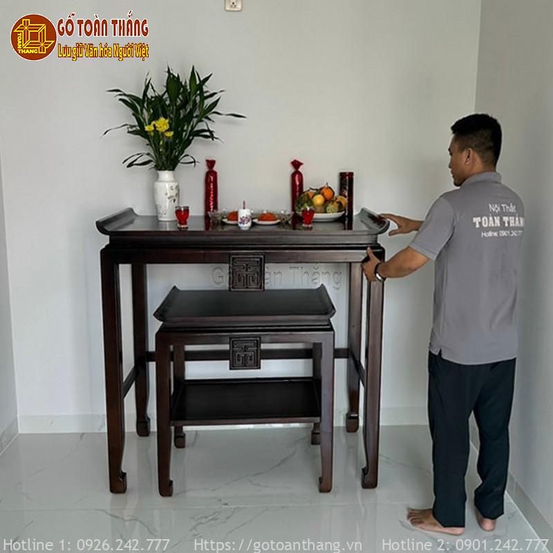 Án gian thờ gỗ Gụ AGT-G01 1 Án gian thờ gỗ Gụ AGT-G01