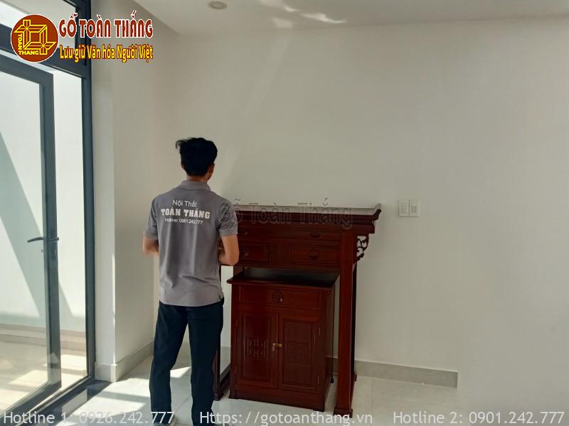 Bàn thờ Minh Đế gỗ Hương BGT-H01 3 Bàn thờ Minh Đế gỗ Hương BGT-H01 - Ảnh 3