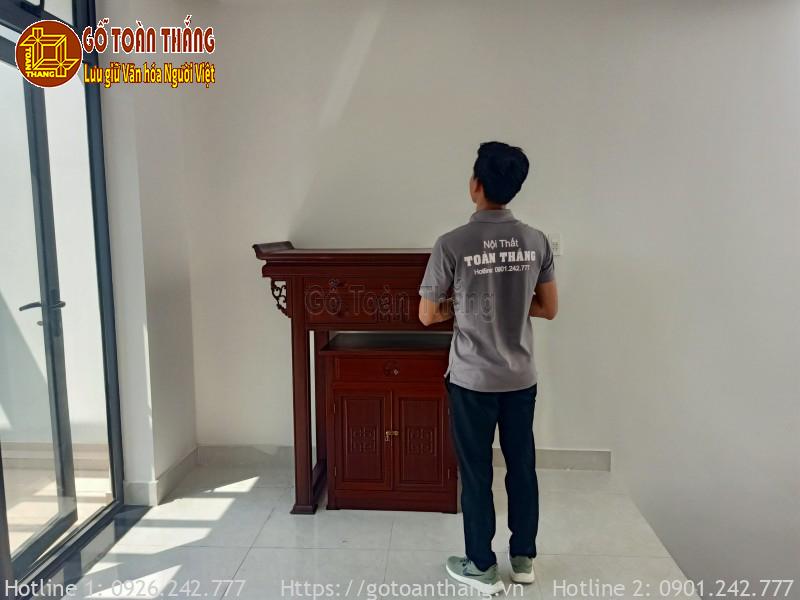 Bàn thờ Minh Đế gỗ Hương BGT-H01 2 Bàn thờ Minh Đế gỗ Hương BGT-H01 - Ảnh 2