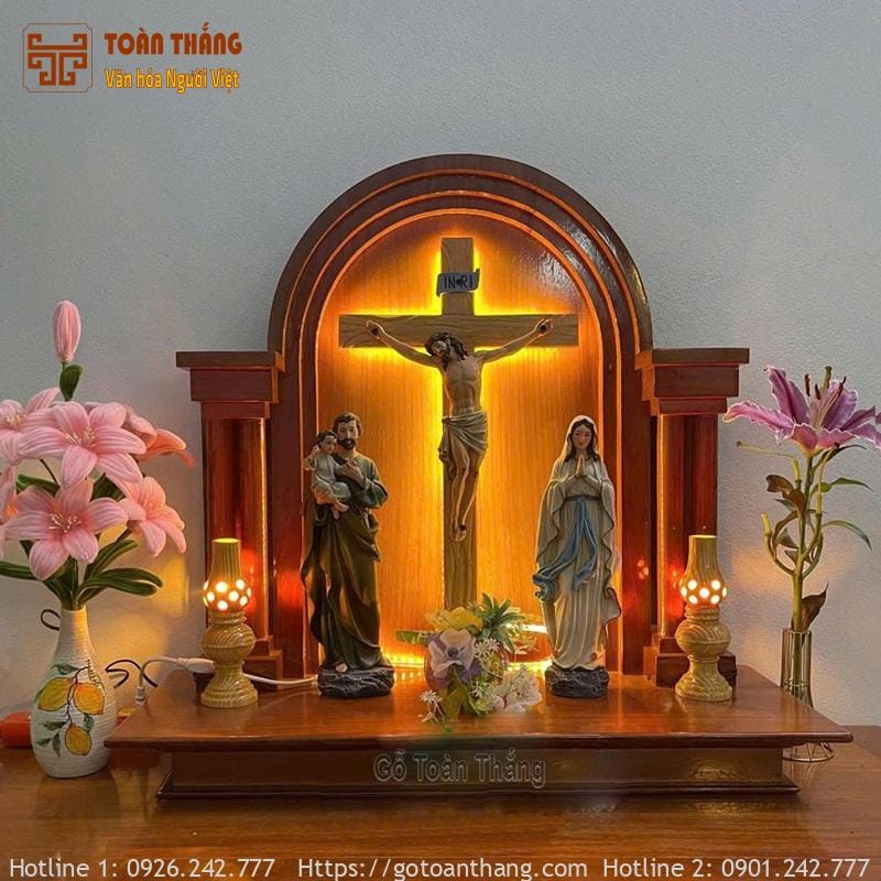 Bàn thờ Công Giáo BTC-34 1 Bàn thờ Công Giáo BTC-34
