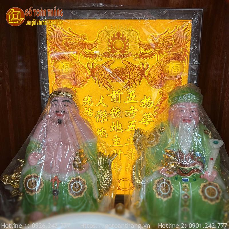 Bài vị Thần Tài Thổ Địa Trúc chỉ 35x45cm BVT-11 1 Bài vị Thần Tài Thổ Địa Trúc chỉ 35x45cm BVT-11