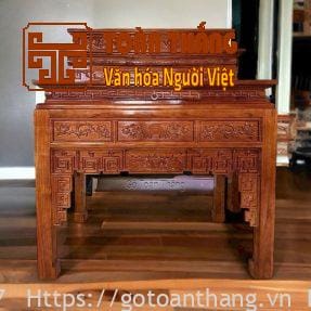 Bàn thờ 3 tầng gỗ Xoan Đào B3T-XD01