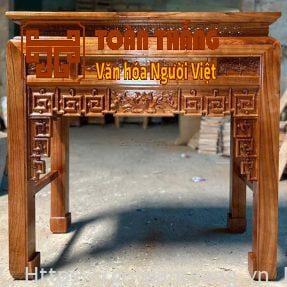 Án gian thờ gỗ Xoan Đào AGT-XD01