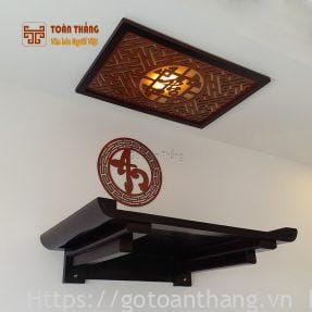 Trang thờ treo tường gỗ Sồi 48x41cm TT-15
