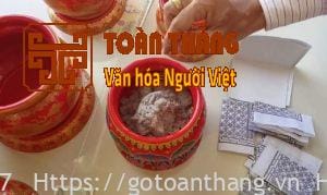 Chi tiết thủ tục bốc bát hương mới cho Gia Tiên, Thần Linh 1 cot that bao 4