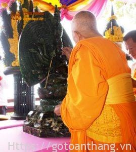 5+ Bước khai quang điểm nhãn cho Tượng Phật năm 2025 2 khai quan diem nhan 1