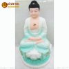 Tượng Phật Adida bằng đá cao 30cm - TAD01