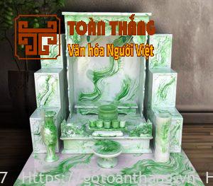 Bàn thờ Ông Địa bằng đá: Điểm cộng cho không gian thờ cúng 5 ban tho ong dia than tai bang da 8