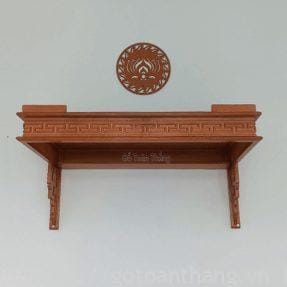 Trang thờ treo tường gỗ Gõ đỏ 81cm TT-20 4 ban tho treo tuong 9