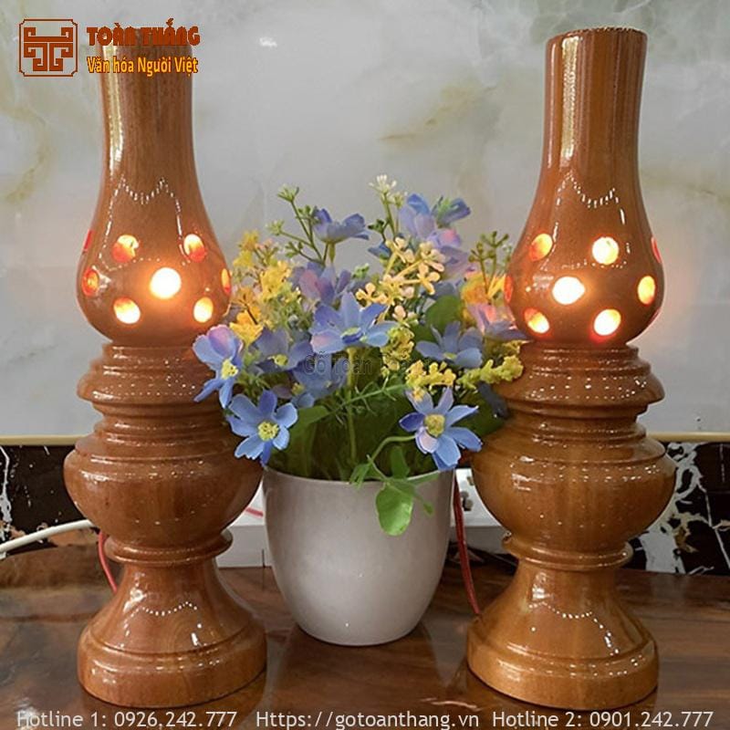 Đèn thờ gỗ Công Giáo ĐCG-04 2 Đèn thờ gỗ Công Giáo ĐCG-04 - Ảnh 2