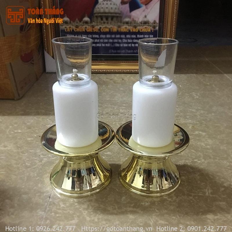 Đèn nến Công Giáo ĐCG-02 1 Đèn nến Công Giáo ĐCG-02