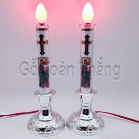 Đèn nến Công Giáo cổ điển ĐCG-10