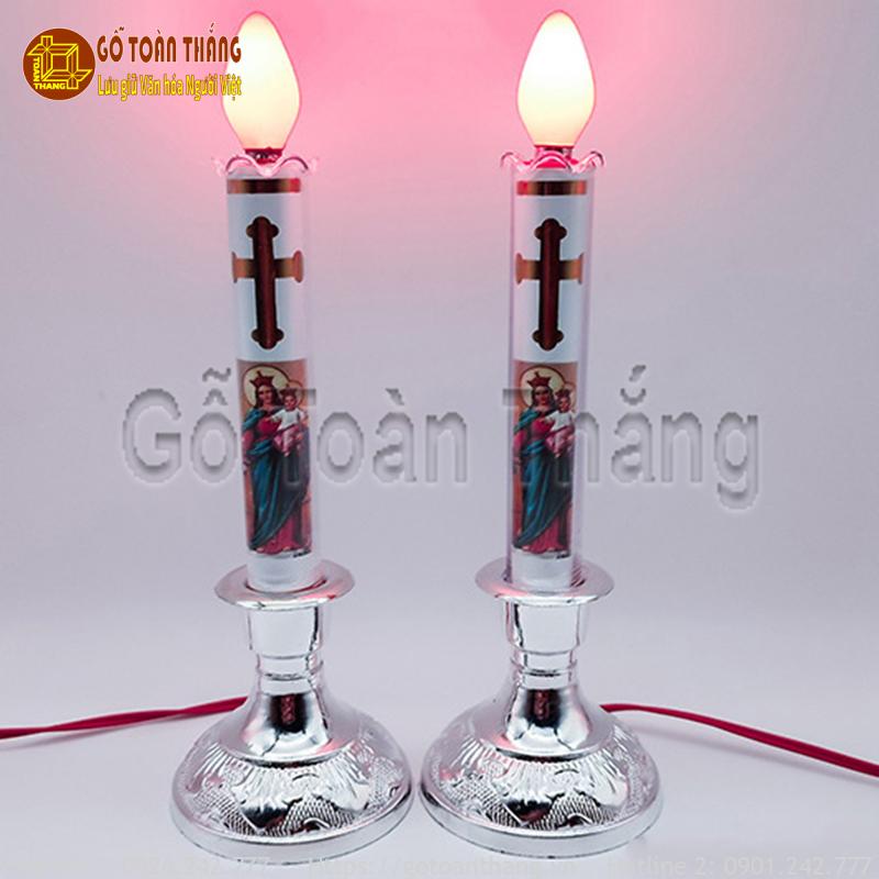 Đèn nến Công Giáo cổ điển ĐCG-10 1 Đèn nến Công Giáo cổ điển ĐCG-10