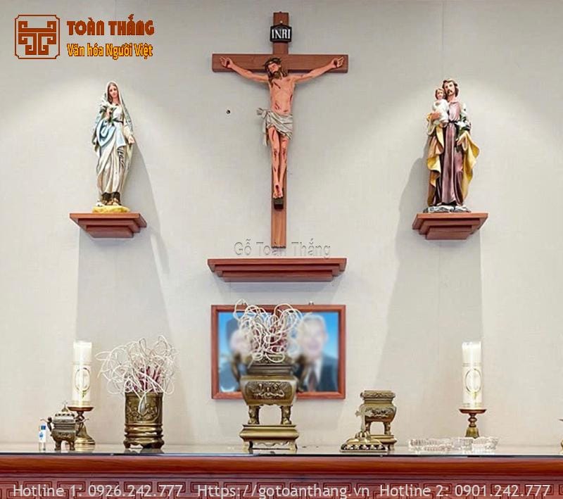 Bàn thờ Công Giáo BTC-45 1 Bàn thờ Công Giáo BTC-45