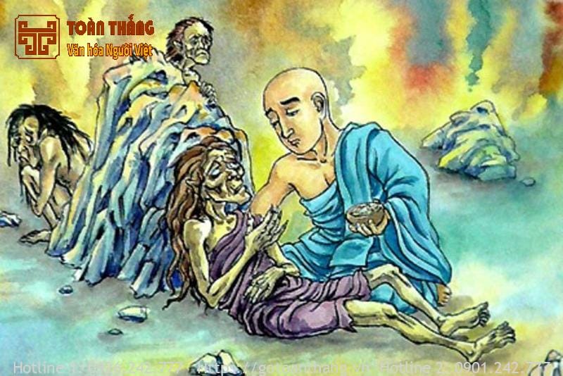 Mục Kiền Liên là ai? Ngài có phải là Địa tạng Vương Bồ Tát? 59 muc kien lien 5