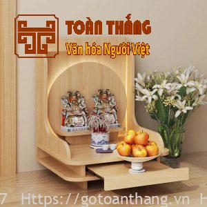 18+ Mẫu bàn thờ Thần Tài hiện đại "chiếm Spotlight" hiện nay 11 ban tho than tai hien dai 4