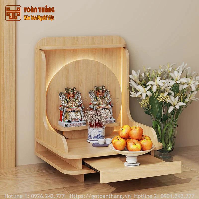 18+ Mẫu bàn thờ Thần Tài hiện đại "chiếm Spotlight" hiện nay 19 ban tho than tai hien dai 4