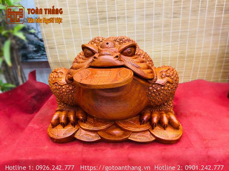 Cóc ngậm tiền (Thiềm Thừ): Nguồn gốc, ý nghĩa phong thủy 57 coc ngam tien thiem thu 6