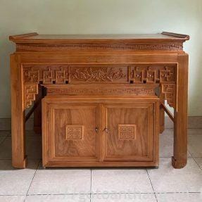 Bàn Thờ đứng hiện đại gỗ Sồi BTS-16