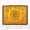 Tranh trúc chỉ Mandala chữ nhật TTC-20