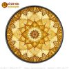 Tranh trúc chỉ Mandala tròn TTC-21