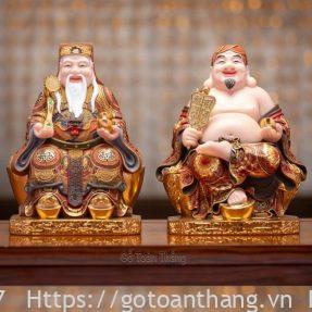 Thần Tài Thổ Địa đất nung 7in TTTĐ-04
