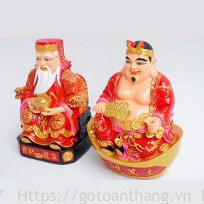 Thần Tài Thổ Địa đất nung 6in TTTĐ-03