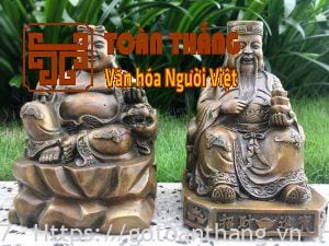 Có nên dùng lại Tượng thần tài của chủ cũ? Cần lưu ý gì? 2 tuong than tai tho dia bang dong 1