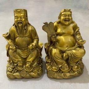 Tượng Thần Tài Thổ Địa bằng đồng 6 tuong than tai tho dia bang dong 4