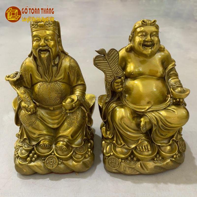 Tượng Thần Tài Thổ Địa bằng đồng 3 Tượng Thần Tài Thổ Địa bằng đồng - Ảnh 3
