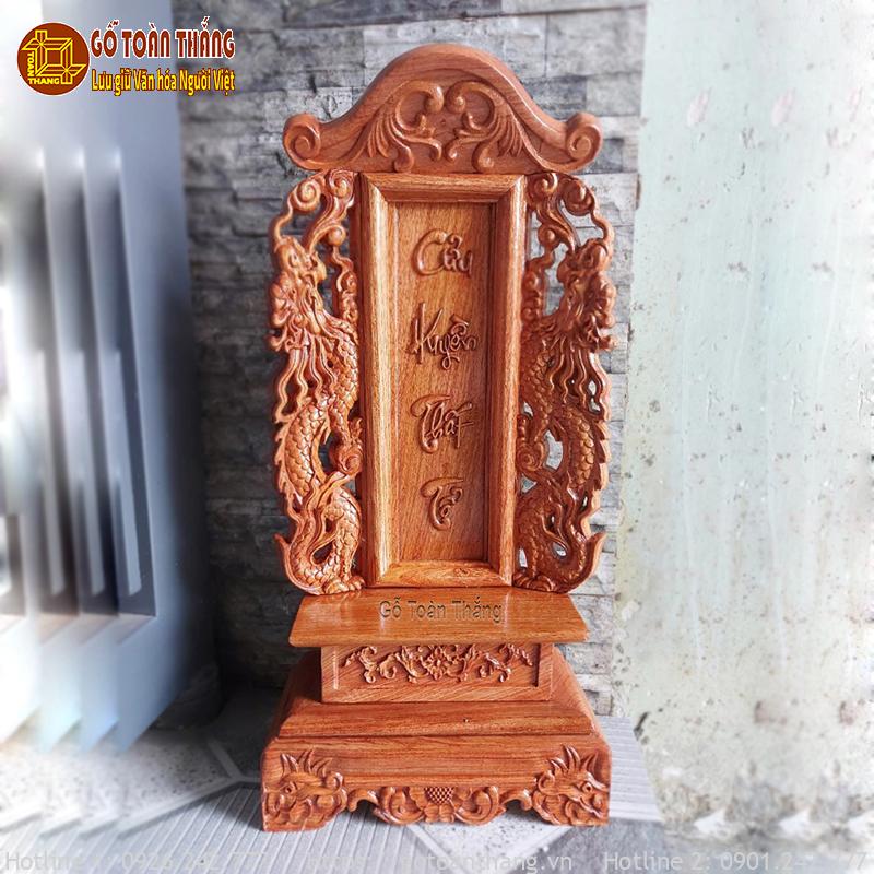 Bài vị Cửu Huyền Thất Tổ gỗ hương BVC-13 1 Bài vị Cửu Huyền Thất Tổ gỗ hương BVC-13
