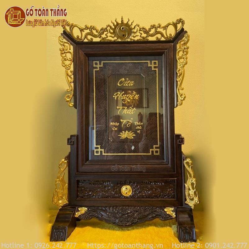 Bài vị Cửu Huyền Thất Tổ gỗ Chiu Liu BVC-10 1 Bài vị Cửu Huyền Thất Tổ gỗ Chiu Liu BVC-10